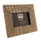 PTMD Nile Rectangular Photo Frame - 23.5 x 1 x 18 cm - Aluminum - Gold