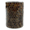 PTMD Nori Lantern - 14 x 14 x 20 cm - Glass - Brown