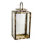 PTMD Rectangular Lantern - 18 x 21 x 48 cm - Aluminum - Gold