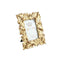 PTMD Shara Rectangular Photo Frame - 19 x 2.5 x 23.5 cm - Poly - Gold