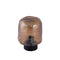 PTMD Table lamp Anna - 20x20x25 cm - Glass - Brown
