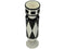 SVJ Home Decorations Graphic Vase - 11x11x39 cm - Earthenware - Black