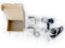 SVJ LED Spot Round - 7 x 7 x 3 cm - Plastic - Silver