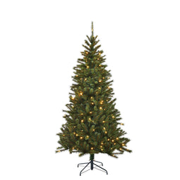 Black Box Finest Artificial Christmas tree - 240 warm white LED - H215xØ117 - Green