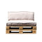 In The Mood Salvador Pallet Cushions - 120x80x12 cm - Two-piece - Beige