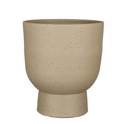 Mica Decorations Pedro Flower Pot - H43 x Ø37 cm - Terra - Taupe