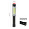 LED torch IN256 400 lumens, torch with red flash, with clip and strong magnet, for car repairs, work