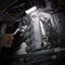 LED torch IN256 400 lumens, torch with red flash, with clip and strong magnet, for car repairs, work