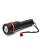 Velamp LED rubber flashlight, 3 LEDs, waterproof, with carrying strap, batteries included