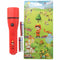 LED children's flashlight in a great firefighter design, easy to use, weighs only 135 grams, comes w