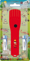 LED children's flashlight in a great firefighter design, easy to use, weighs only 135 grams, comes w