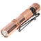 AceBeam Pokelit AA LED torch in copper, 500 lumens, including 14500 Li-Ion 920mAh battery with USB-C