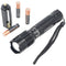 Zoom focus LED torch with 5 watt LED max. 535 lumens, including 3 AAA Duracell batteries