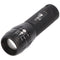 3W LED aluminum flashlight 3 Watt with 3 AAA batteries, with focusing