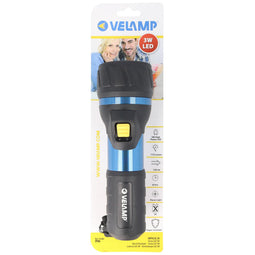 LED torch High Power LED with 110 lumens, 3W, waterproof and shockproof, including batteries