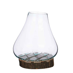 Mica Decorations Atlas Terrarium - H37 x Ø31 cm - Glass - Transparent