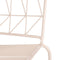 Mica Decorations Bueno Chair - 53 x 55 x 77 cm - Iron - Pink