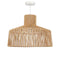 Mica Decorations Diora Hanging Lamp - H32xØ45 cm - Paper - Light brown