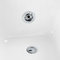 Beliani TALITA - Corner bath whirlpool - White - 170 x 80 cm - Acrylic