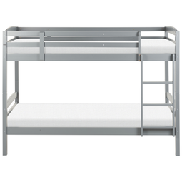 Beliani REGAT - Bunk bed - Gray - 90 x 200 - Pine wood