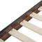 Beliani REGAT - Bunk bed with storage space - Dark brown - 90 x 200 - Pine wood