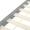 Beliani REGAT - Bunk bed with storage space - Gray - 90 x 200 - Pine wood