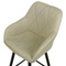 Beliani DARIEN - Bar stool - Beige - Polyester