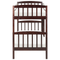 Beliani REVIN - Bunk bed - Dark brown - 90 x 200 cm - Pine wood