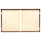 Beliani REVIN - Bunk bed with storage space - Dark brown - 90 x 200 cm - Pine wood