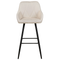 Beliani DARIEN - Bar stool - Beige - Polyester