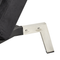 Beliani LOIRET - Chaise longue - Black - Velvet