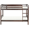 Beliani REGAT - Bunk bed - Dark brown - 90 x 200 - Pine wood