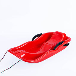 Cockpit sled with brake and pull cord