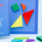 Tangram Puzzle Magnetic for toddlers and preschoolers