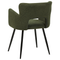 Beliani SANILAC - Dining room chair set of 2 - Dark green - Bouclé