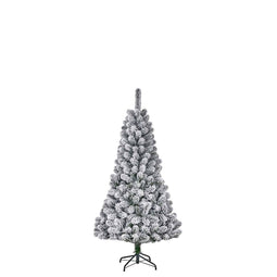 Black Box Millington artificial Christmas tree frosted size in cm: 120 x 71 green