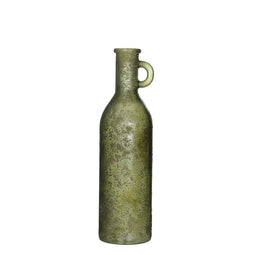 Mica Decorations rioja glass bottle green size in cm: 50 x 15