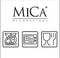 Mica Decorations Tabo Cups - 9 x 9 cm - Ceramic - Gray - 4 Pieces