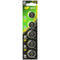 CR2025 GP lithium button cell 3V 5 pieces