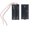 Battery holder for 2x AA LR6 batteries with on / off switch