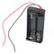 Battery holder for 2x AA LR6 batteries with on / off switch