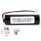 Keeppower 1S1P 18650 2600mAh Li-ion Battery Pack with BMS Protection 18650 26J Cable and Connector