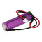 Replacement battery suitable for the Testo data logger 175-T1 battery with cable and plug