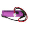 Replacement battery suitable for the Testo data logger 175-T1 battery with cable and plug