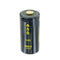 Round cell 16340, CR123, Li-ion battery 3.7 volt 650mAh, 2.4Wh, protected with USB charging port