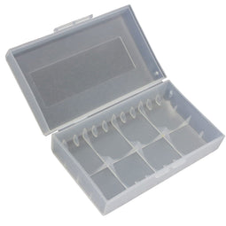 AccuCell AccuSafe 21700, transport box for 1-2 pieces of 21700 battery max. 73x21.5x21.5mm inner dim