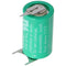 Varta CR1 / 2AA lithium battery 6127 with 3 print solder tail, plus contact 2, minus 1