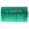 Varta CR1 / 2AA lithium battery 6127 with 3 print solder tail, plus contact 2, minus 1