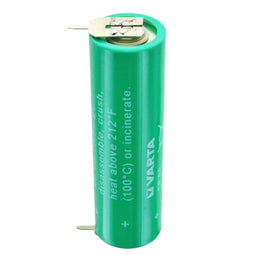 Varta CR AA lithium battery 6117, UL MH 13654 (N) with 1 print contact