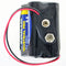 6 volt battery pack suitable for Hitag locker locks, consisting of four Varta batteries, including c